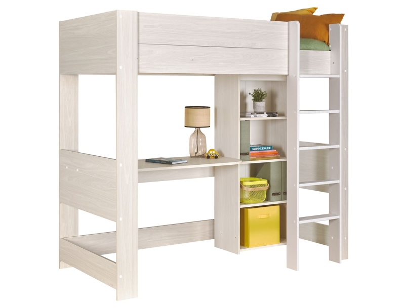 cama alta con escritorio Palermo