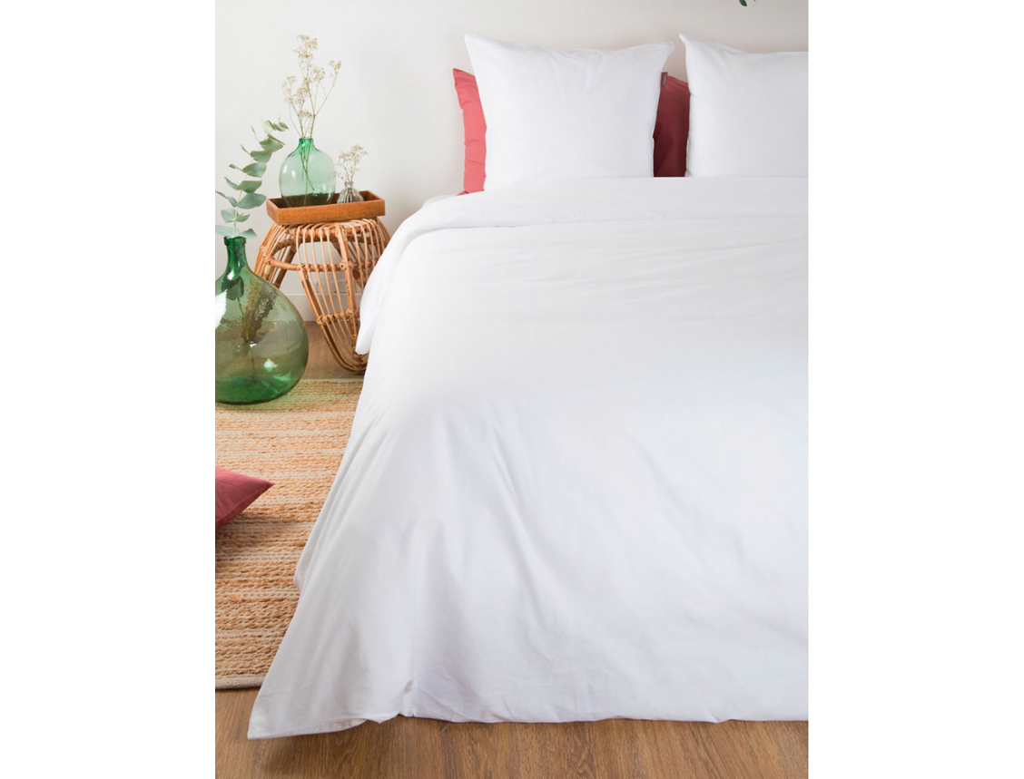 Funda nórdica 220x240 cm Blanco Algodón Orgánico