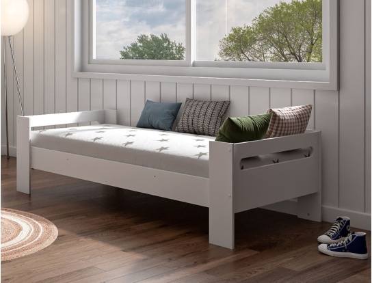 Lit mezzanine London transformable en 1 lit simple.