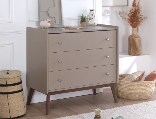 Commode Gaïa Argile sans son plan à langer.