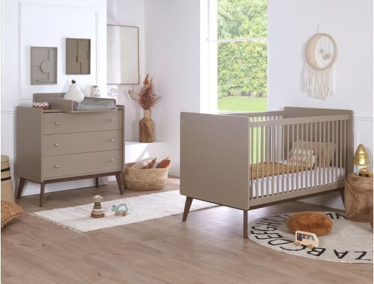 Gaia duo babykamer met verschoonblad