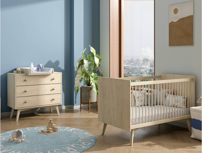 Chambre bébé avec plan à langer Vida