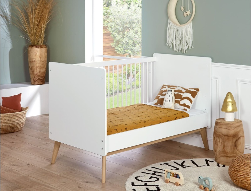 Evolución de la cama de bebé Gaïa blanca