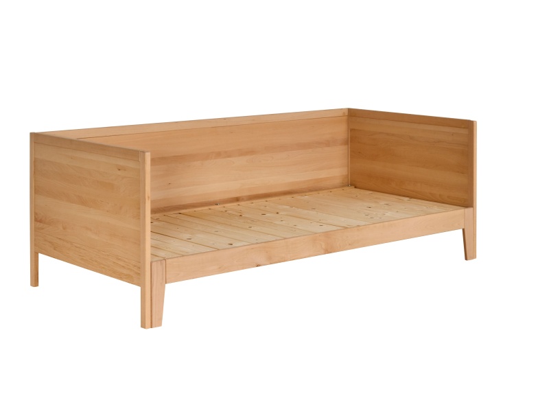 Elio letto a cassetto con doghe in legno