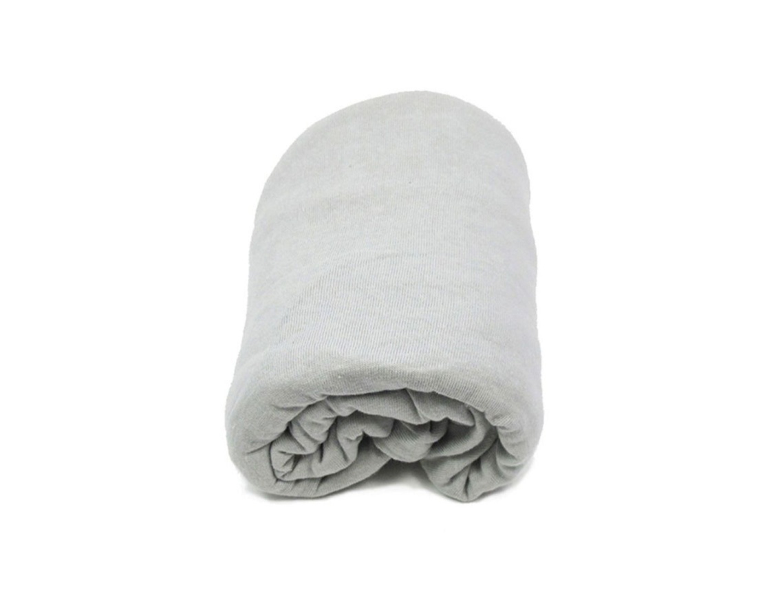 Lenzuolo con angoli per lettino 40x80 grigio Lenzuolo con angoli per lettino 40x80 grigio