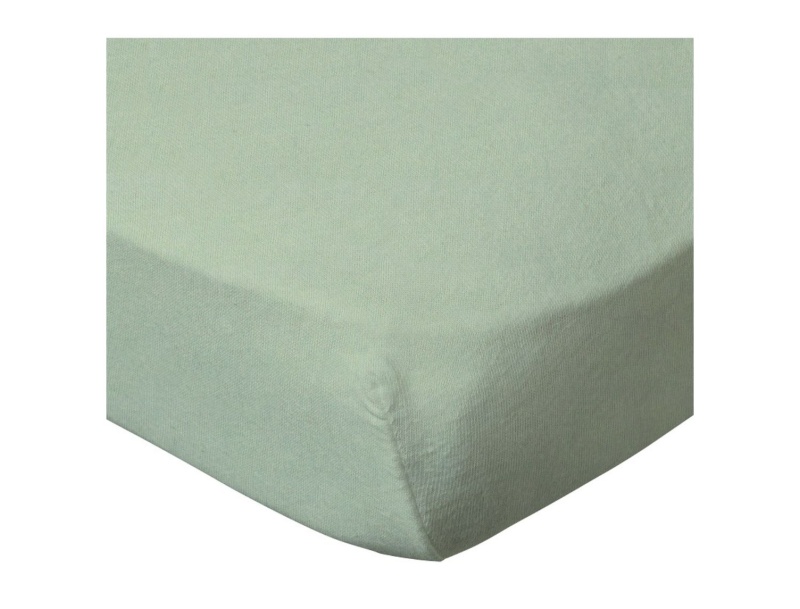 Lenzuolo con angoli Verde Mandorla 70x140