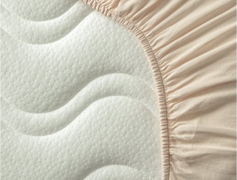 Lenzuolo con angoli Rosa Nude 90x190 in cotone con elastico
