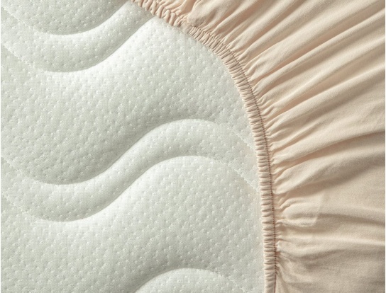 Lenzuolo con angoli Rosa Nude 90x190 in cotone con elastico