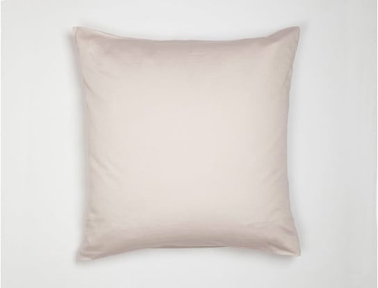 Kissenbezug Rose Nude aus Bio-Baumwolle 60x60 cm