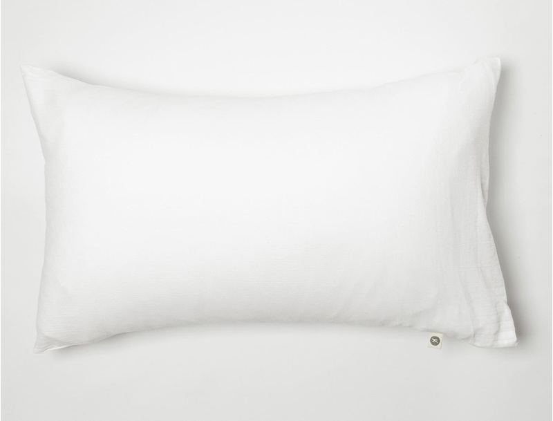 Funda de almohada 50x70 cm Blanco Algodón Orgánico