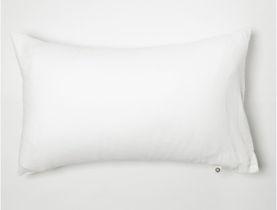 Funda de almohada 50x70 cm Blanco Algodón Orgánico