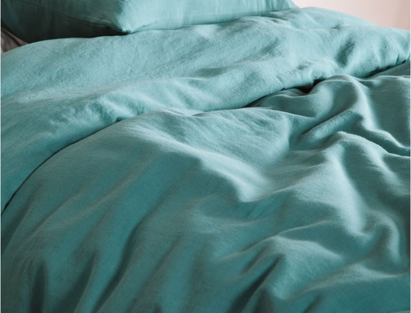 Housse de couette coton bio 140x200 Eucalyptus