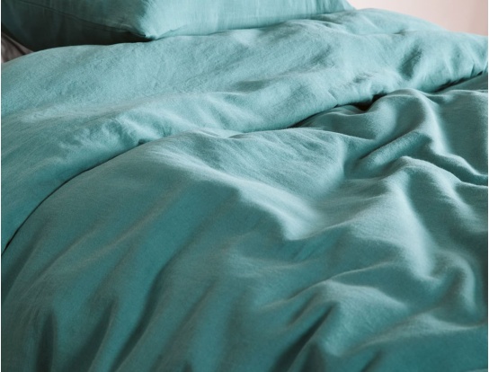 Housse de couette coton bio 140x200 Eucalyptus
