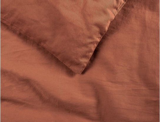 Bettbezug 220x240cm Terracotta