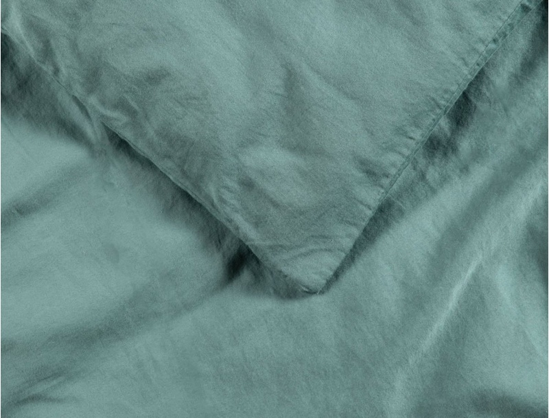 Adult duvet cover organic cotton Eucalyptus