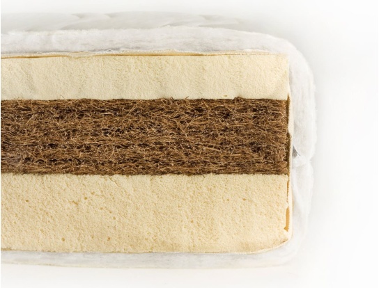 Kokos Latex matras binnenkant