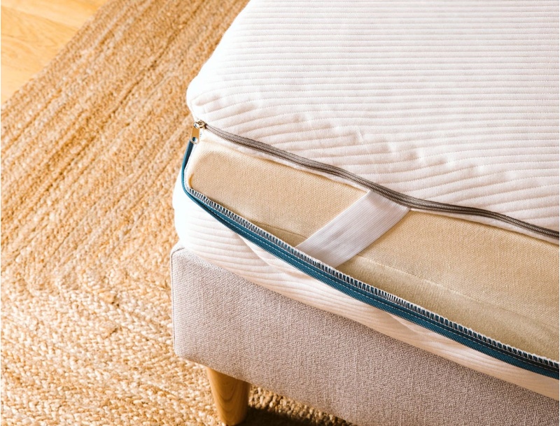 Materasso per adulti Coco Latex con rivestimento in Tencel e Poliestere
