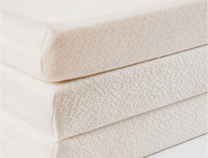 Foldable guest mattress 80x190cm in 3 parts