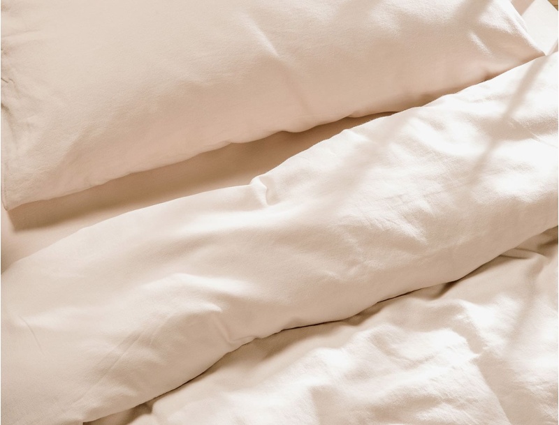 Rosa Nude Bettbezug 100x140 für Babybett