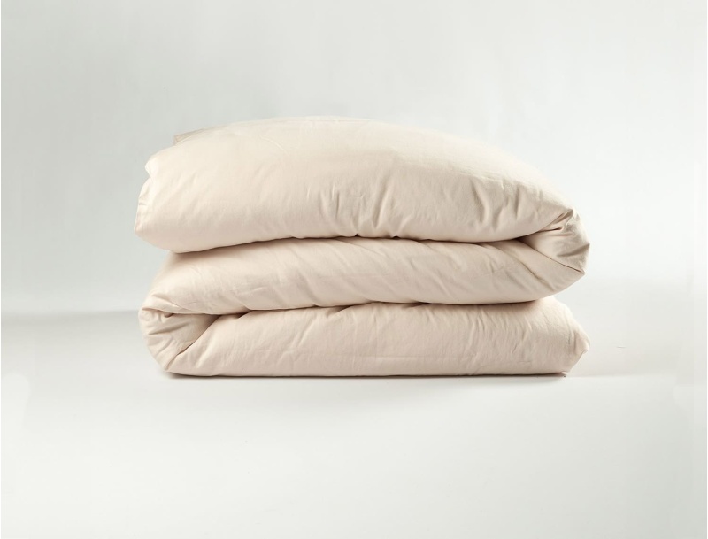 Copripiumino per neonato 100x140cm Rosa Nudo