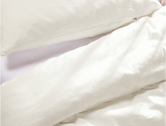 Bettbezug Ecru 100x140 für Babybett