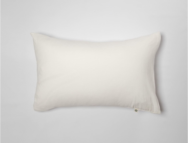 Funda de almohada 40x60 Ecru algodón orgánico