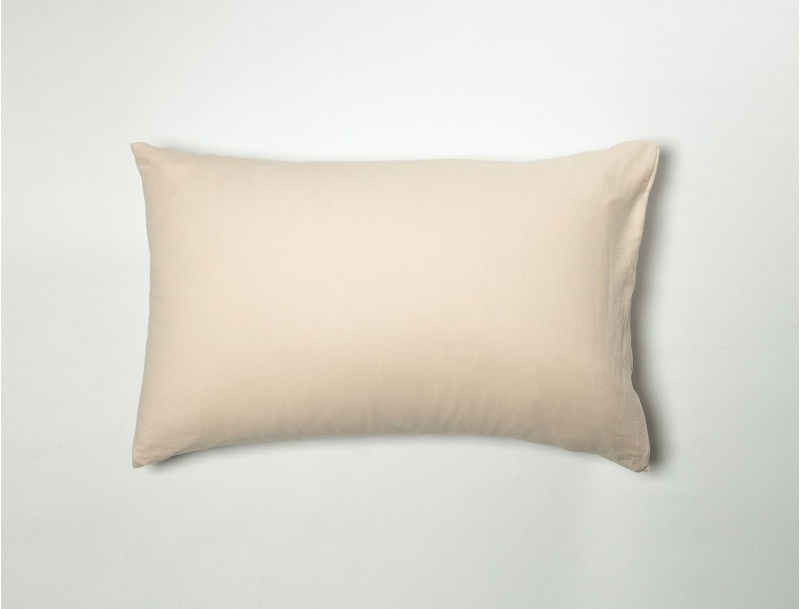 Federa cuscino 40x60 Rosa Nudo in cotone biologico