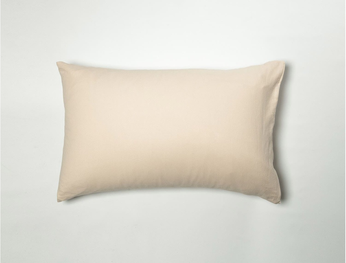 Funda de almohada 40x60 Rosa Nude de algodón orgánico