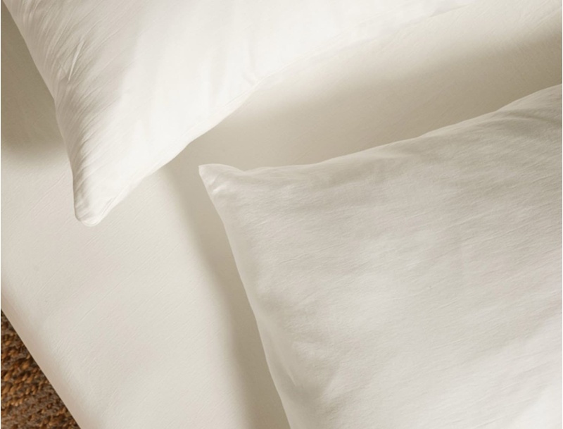 Taie d'oreiller enfant 60x60 Ecru coton bio