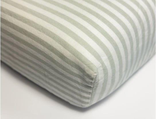 Hoeslaken Biologisch Percale Katoen 160x200cm Lindegroen