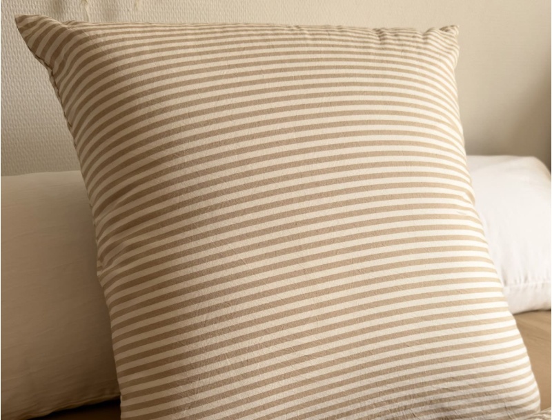 Kinder kussensloop 60x60cm Ambre GOTS-gecertificeerd