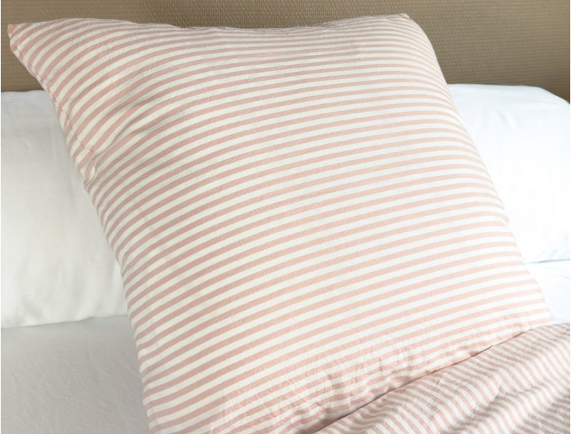 Kussensloop voor kinderen 60x60cm Peach GOTS-gecertificeerd