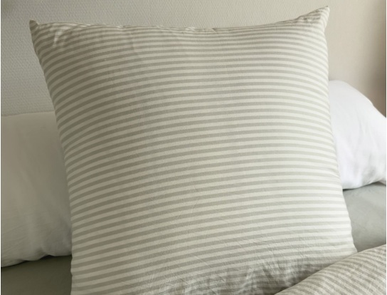 Children's pillowcase 60x60cm Lime Green GOTS certified