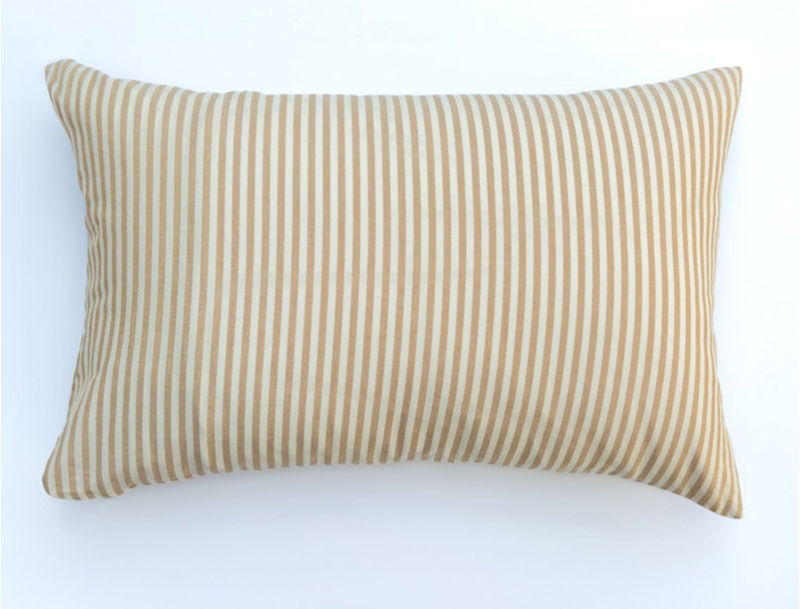 Taie d'oreiller 50x70 cm Ambre Percale de Coton Bio
