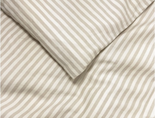 Housse de couette percale de coton bio 140x200 Lin
