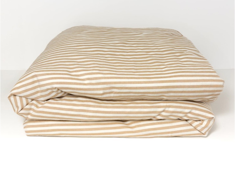 Bettbezug 240x260cm Bio-Baumwollperkal bernsteinfarben