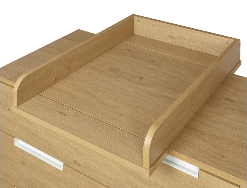 Vintage Octave wooden changing top