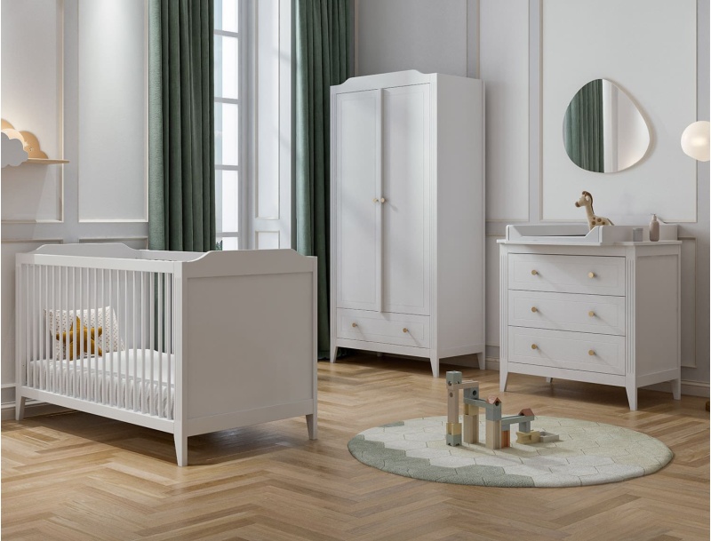 Heritage White baby room