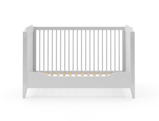 Version évoluée du lit bébé Héritage Gris.