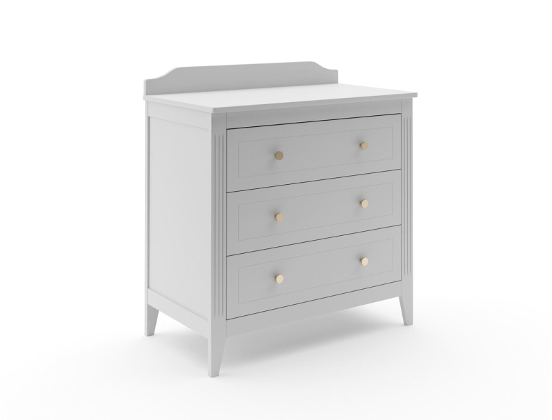 Commode met 3 lades Heritage Grijs