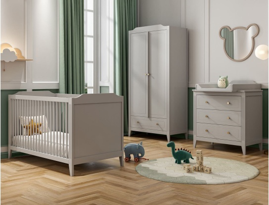 Graues Heritage Babyzimmer auf unserer Website zu vervollständigen.