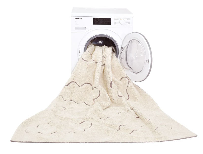 Maschinenwaschbarer Clouds Teppich