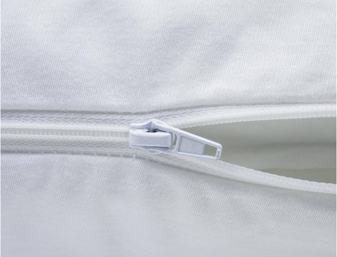 Protège oreiller éponge avec fermeture zip