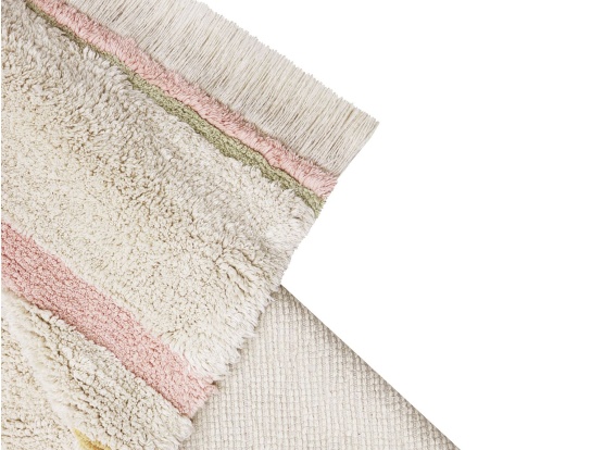 Alfombra Vintage Rosa Nude lavable