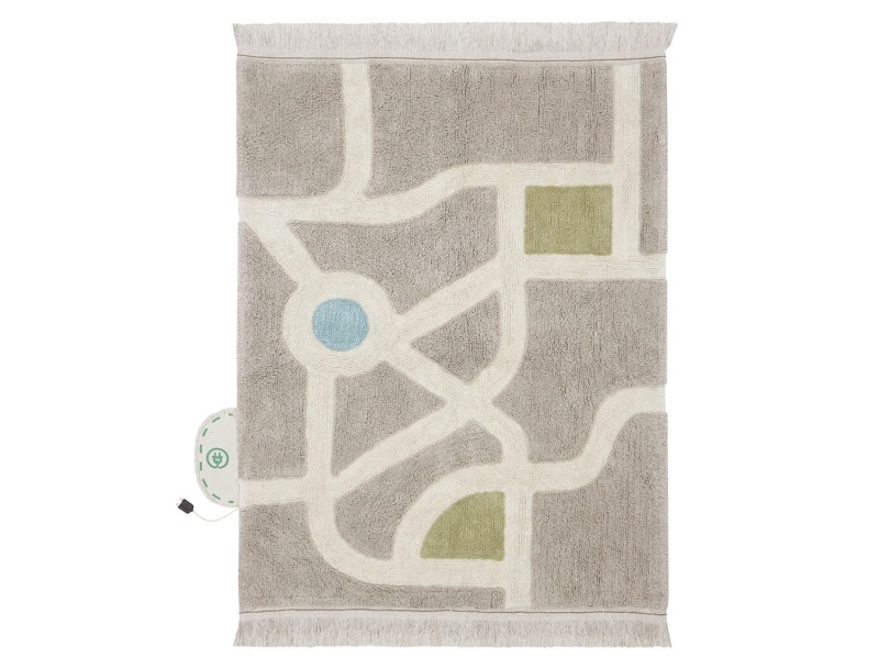 Tapis Ecocity, création artisanale, chaque pièce est unique