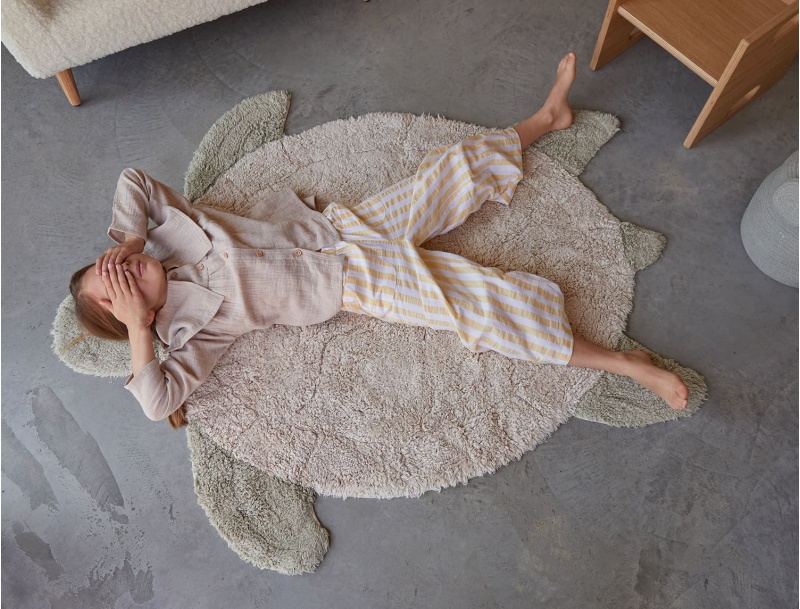 Cotton turtle rug