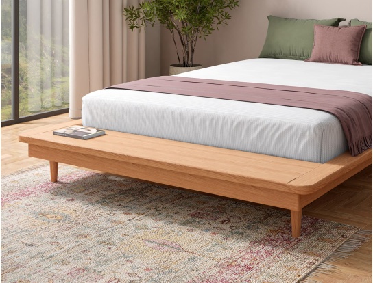 Letto matrimoniale 140x190 a piattaforma