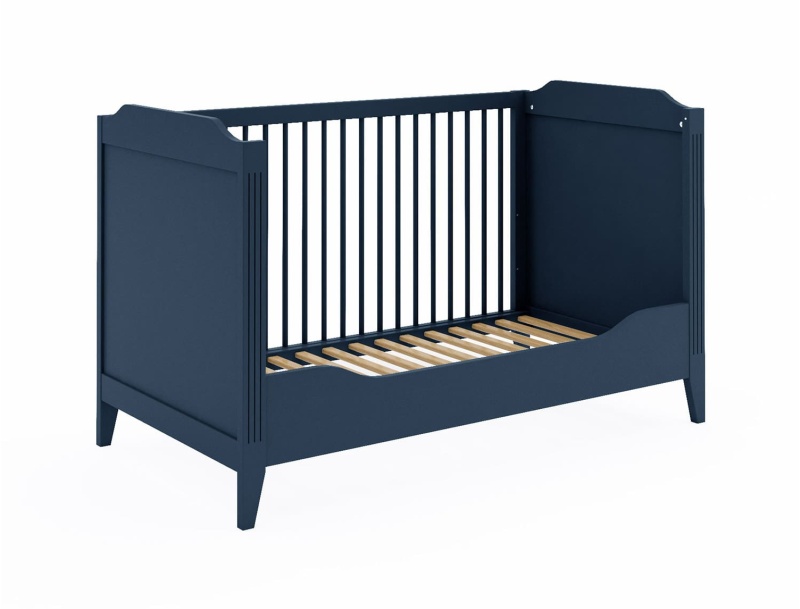 Lit bébé couchage 70x140 Héritage en position évolution.