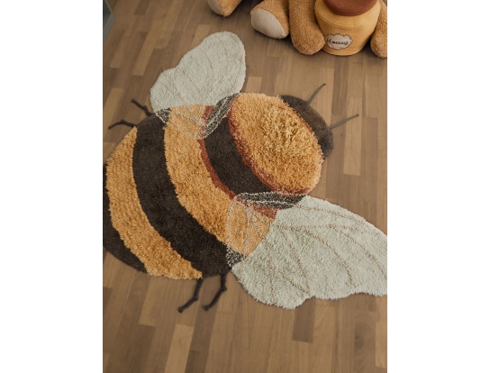 WASCHBARER KINDERTEPPICH BIENE