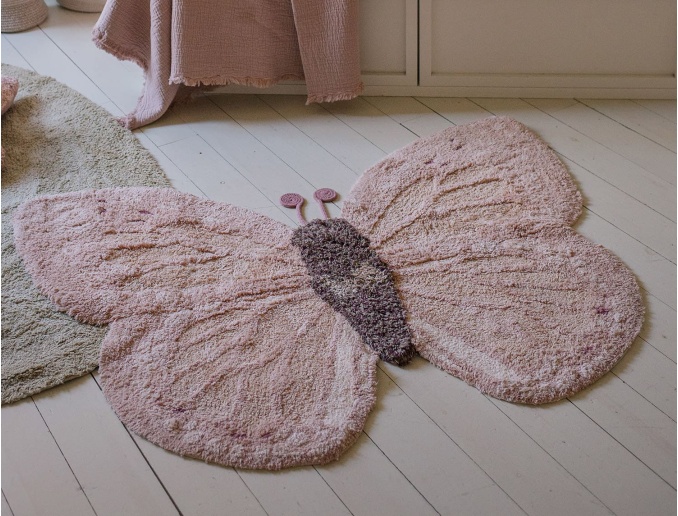 TAPIS PAPILLON LAVABLE